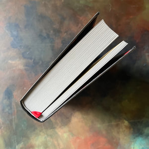 Edgar Allan Poe Classic Stories-Barnes & Noble Collectible Editions Series-Leatherbound-short stories-macabre-view of the top foredges
