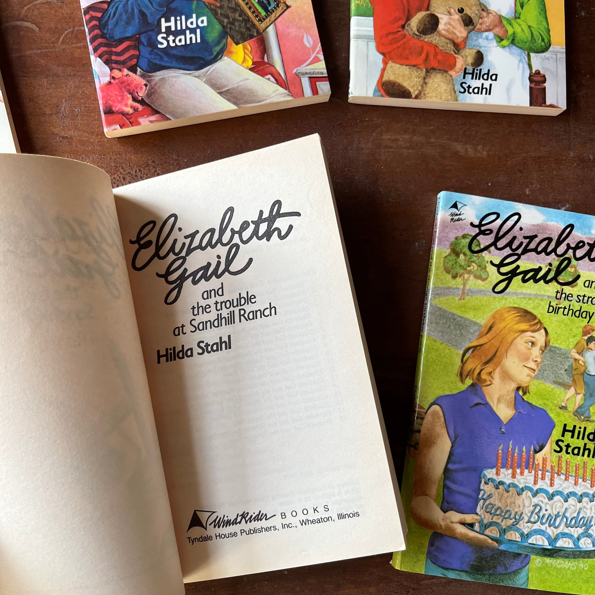 Gail Reeder Books Elizabeth Gail Series Book Set written by Hilda Stahl - Set of the 1st ...