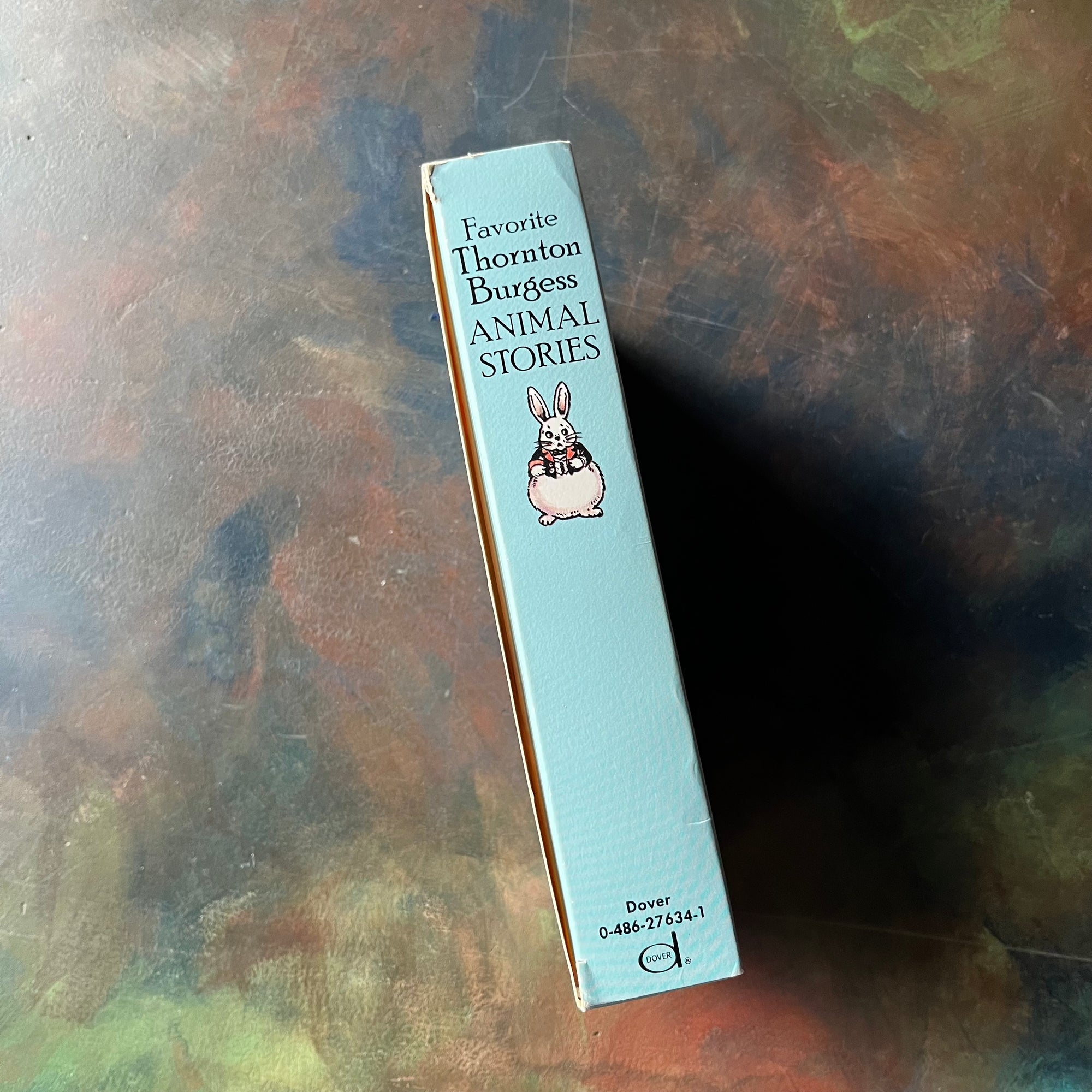 Favorite Thornton Burgess Stories Box Set-6 Complete Unabridged Stories written by Thornton W. Burgess with illustrations by Harrison Cady-vintage short stories for children-beginner reading books for children-view of the back of the box sleeve