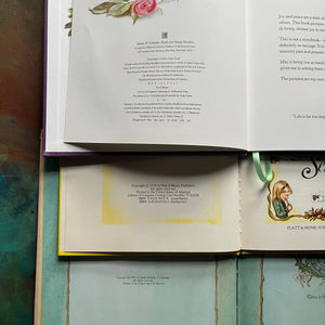 Five Senses, A Time to Keep and The Springs of Joy-written & illustrated by Tasha Tudor-classic children's stories-view of the copyrights