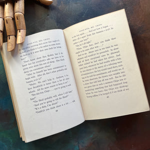 Good-Bye Mr. Chips written by James Hilton-Classic British Literature-vintage novella-heartwarming, wholesome story-view of the inside content