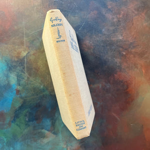 Good-Bye Mr. Chips written by James Hilton-Classic British Literature-vintage novella-heartwarming, wholesome story-view of the spine