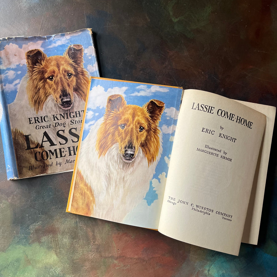 Eric Knight's Great Dog Story Lassie Come-Home - 1943 Edition The John ...