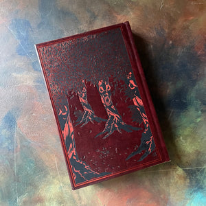 Grimm's Complete Fairy Tales by The Brother's Grimm-Canterbury Classics Leatherbound Edition-classic Fairy Tales for all ages-view of the back cover