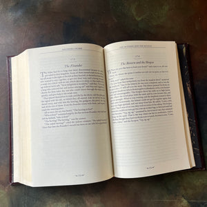 Grimm's Complete Fairy Tales by The Brother's Grimm-Canterbury Classics Leatherbound Edition-classic Fairy Tales for all ages-view of the inside content
