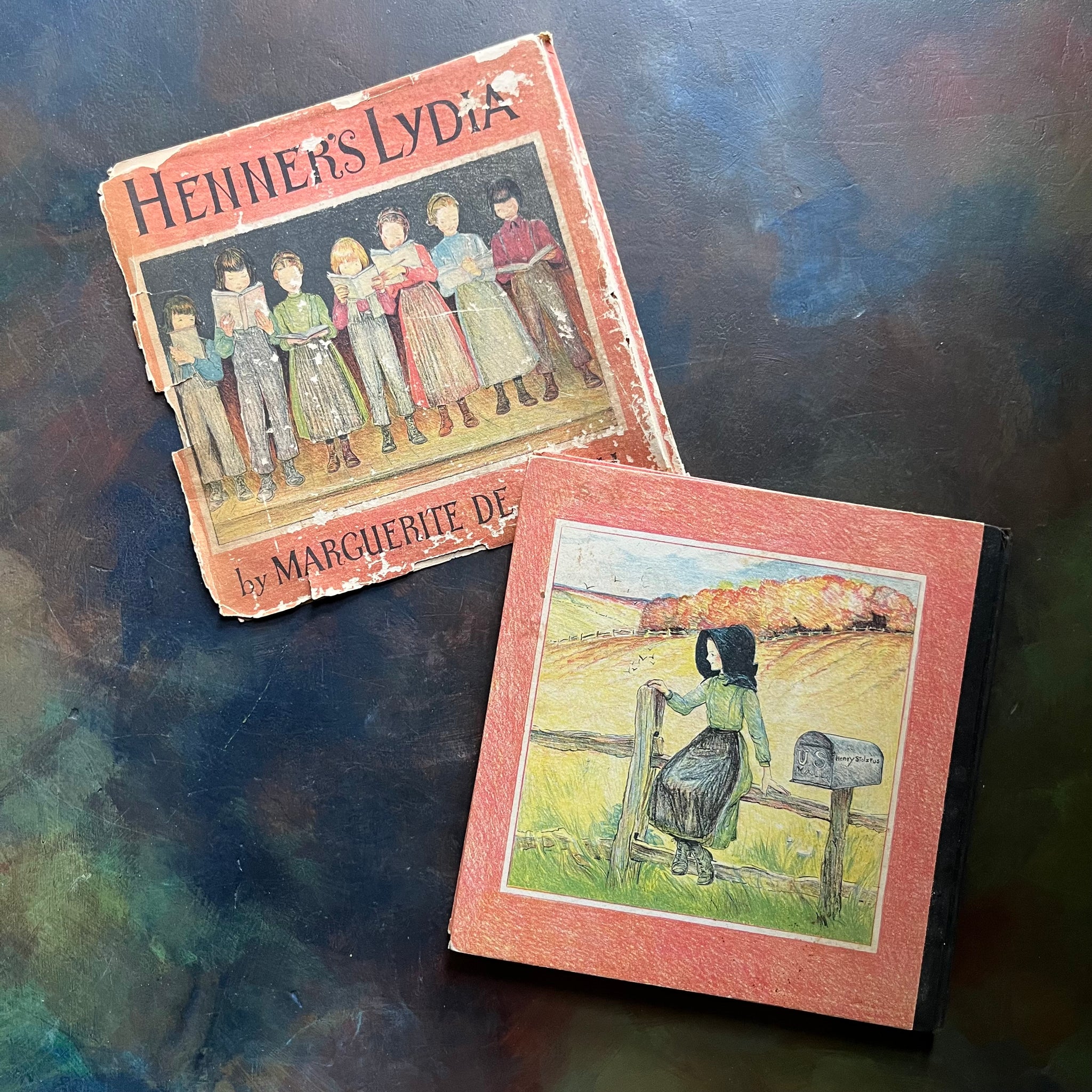 Henner's Lydia by Marguerite de Angeli 1936 Edition - Log Cabin Vintage