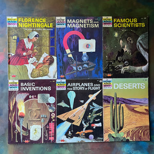 How and Why Wonder Book Set-living science books for kids-natural science-living history books for kids-view of the front covers