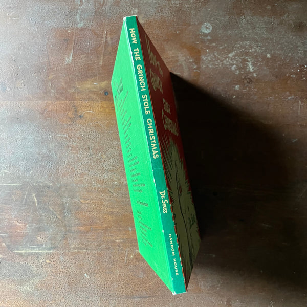 How The Grinch Stole Christmas by Dr. Seuss - 1957 Edition - Log Cabin ...
