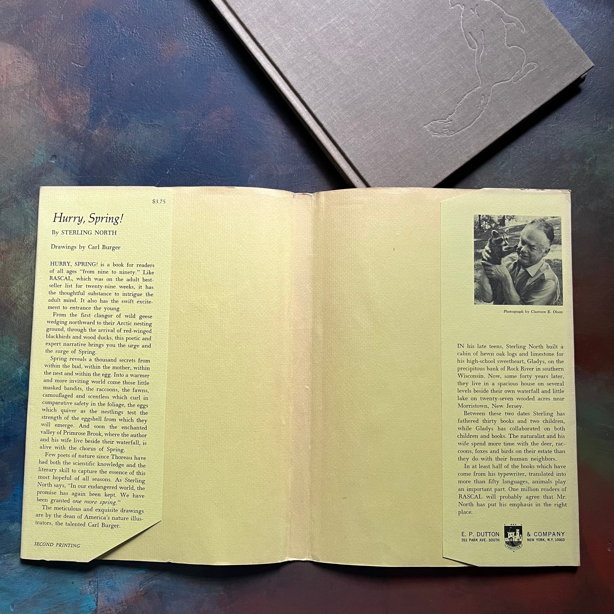 Hurry, Spring! by Sterling North with Illustrations by Carl Burger ...