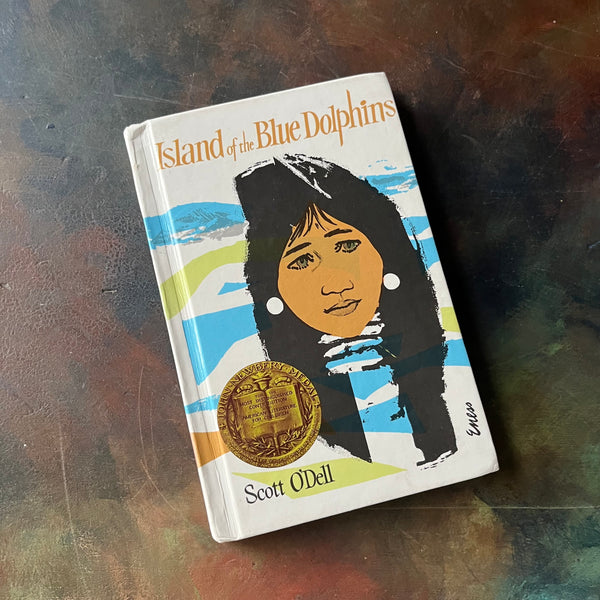 RESERVED - Island of the Blue Dolphins by Scott O'Dell - Log Cabin
