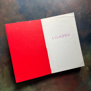 I, Claudius by Robert Graves - 1965 Special Edition - view of the inside cover