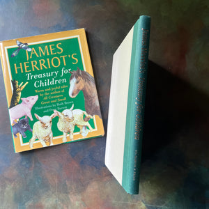 James Herriot's Treasury For Children-vintage short stories for children-vintage animal stories for kids-view of the spine