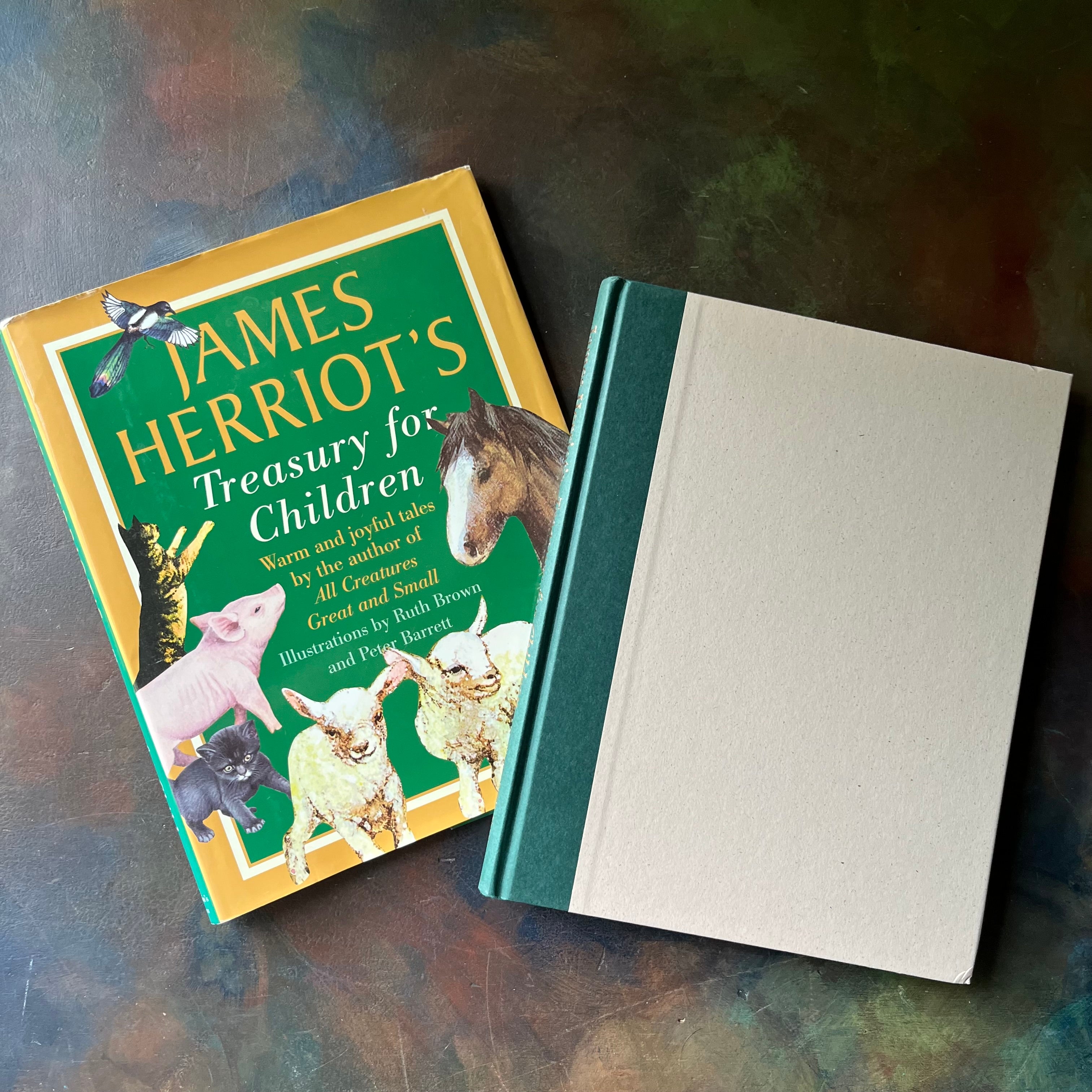 James Herriot's Treasury For Children-vintage short stories for children-vintage animal stories for kids-view of the front cover