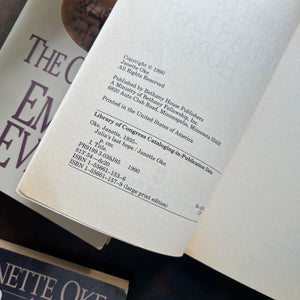 Women of the West Historical Fiction Series Starter Set-written by Janette Oke-vintage Christian fiction-view of the copyright sample