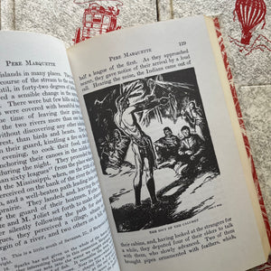 Journeys Through Bookland-Vintage 8-Volume Set-1955 Edition-classic literature anthology-view of a sample of the black and white illustrations found throughout these volumes
