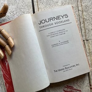 Journeys Through Bookland-Vintage 8-Volume Set-1955 Edition-classic literature anthology-view of the title page