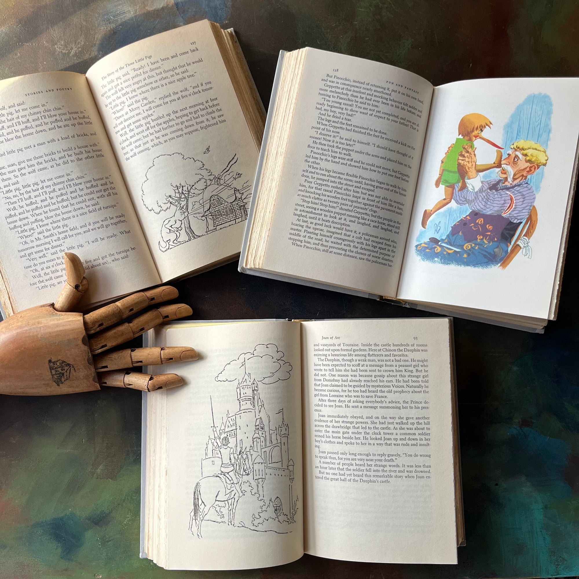 The Family Treasury of Children’s Stories - 3 Volume Set - Junior Deluxe Editions