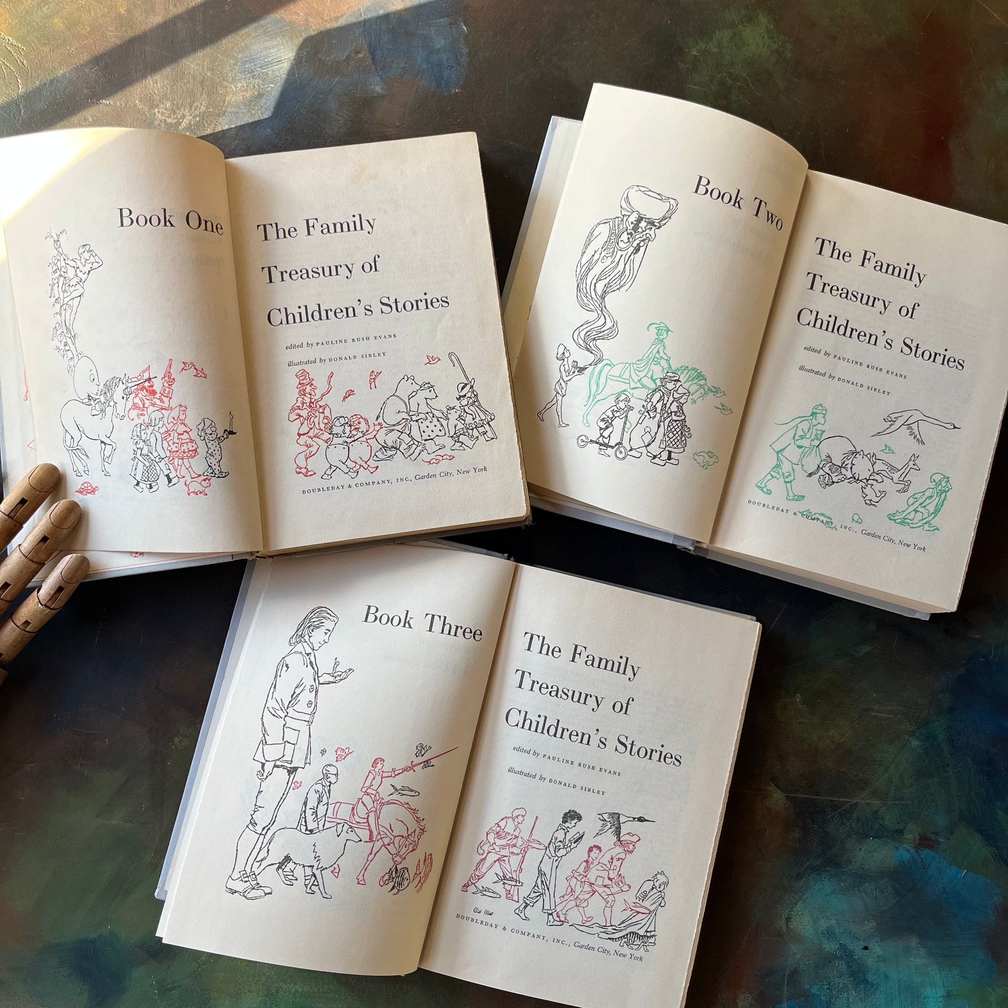 The Family Treasury of Children’s Stories - 3 Volume Set - Junior Deluxe Editions