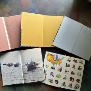 Landmark Series Book Set of Five Chapter books for children including The Lewis and Clark Expedition, Catherine the Great, Gettysburg, John F. Kennedy and PT-109, and Thirty Seconds over Tokyo-World History-US History-history books for children-kids chapter books-view of the inside covers