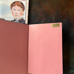 Laura Ingalls Wilder A Biography by William Anderson-Little House on the Prairie-US History-Pioneer Life-view of the inside cover with sticker noted