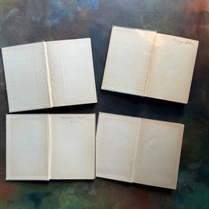 Les Misérables-French Fairy Tales-Le Chien du Capitaine-Le Tour du Monde-French Literature-Heath's Modern Language Series Book Set-view of the inside covers
