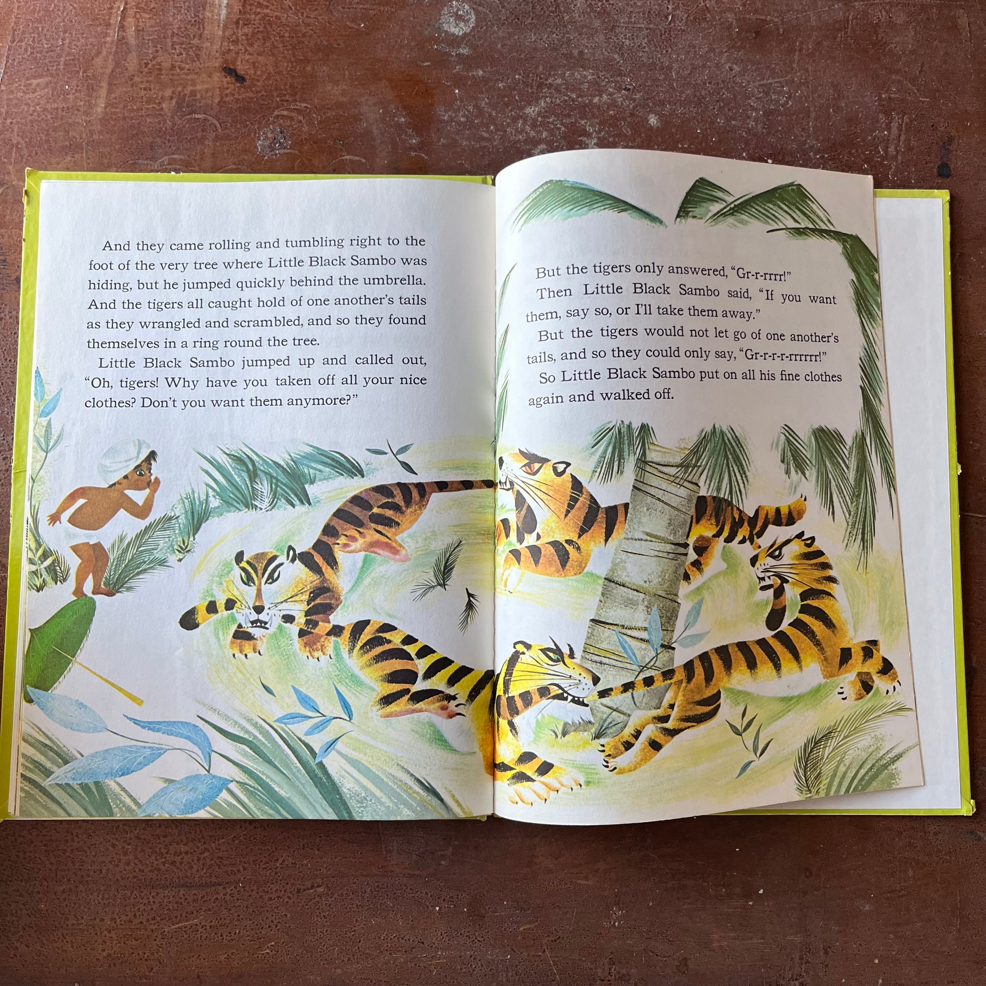 Little Black Sambo by Helen Bannerman with Illustrations by