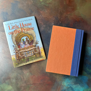 Little House on the Prairie by Laura Ingalls Wilder-Garth Williams-1991 Hardcover Edition-vintage living history book-children's fiction-view of the back cover