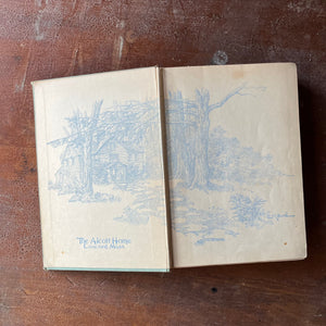 Little Women by Louisa May Alcott-1924 John C. Winston Company Edition-Illustrations by Clara M. Burd-view of the inside cover