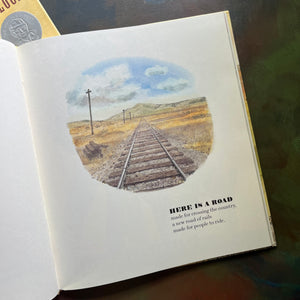 Locomotive Written by Brian Floca-2014 Caldecott Medal Winner-children's picture book-living history book-view of the illustration