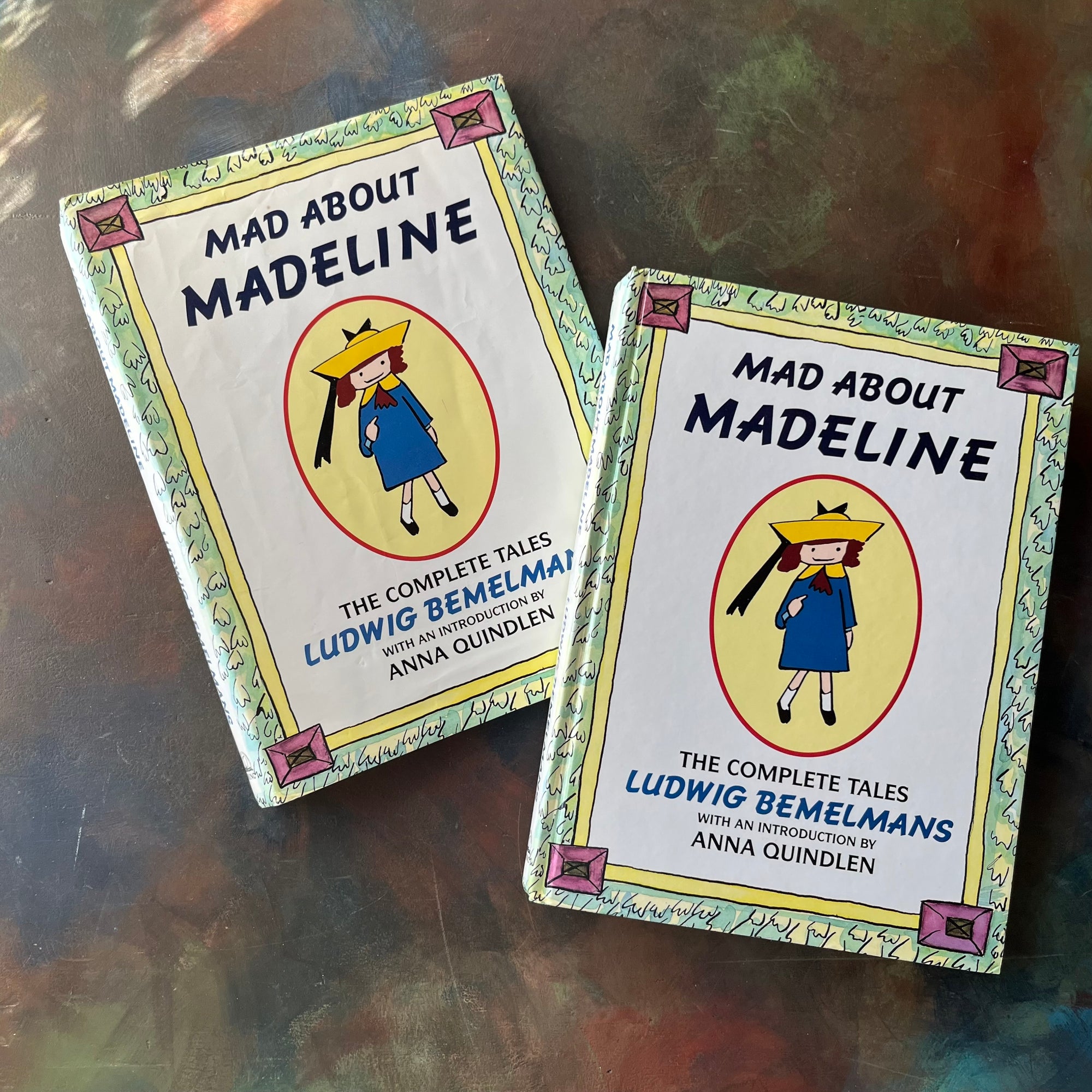 Mad About Madeline written & illustrated by Ludwig Bemelmans-The Complete Tales-with introduction by Anna Quindlen-vintage children's picture books-vintage living books-view of the front cover