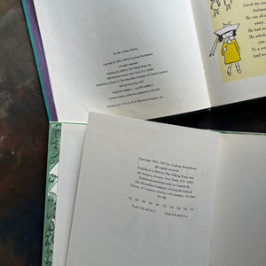 Madeline's Rescue (1954 Caldecott Winner)-Madeline and the Gypsies-written and illustrated by Ludwig Bemelmans-Caldecott winner-vintage children's picture books-view of the copyrights