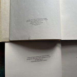 Marguerite de Angeli's Book of Nursery and Mother Goose Rhymes-The Old Testament-Nursery Rhymes-Old Testament for Children-children's religious studies-view of the copyright information