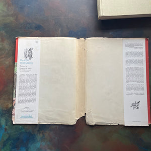 Marguerite de Angeli's Book of Nursery and Mother Goose Rhymes-The Old Testament-Nursery Rhymes-Old Testament for Children-children's religious studies-view of the dust jacket's inside flaps