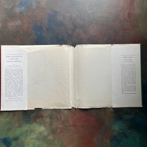Mike Mulligan and His Steam Shovel written and illustrated by Virginia Lee Burton-rare 1939 First Edition Early Printing--vintage children's picture book-view of the dust jacket's inside flaps.