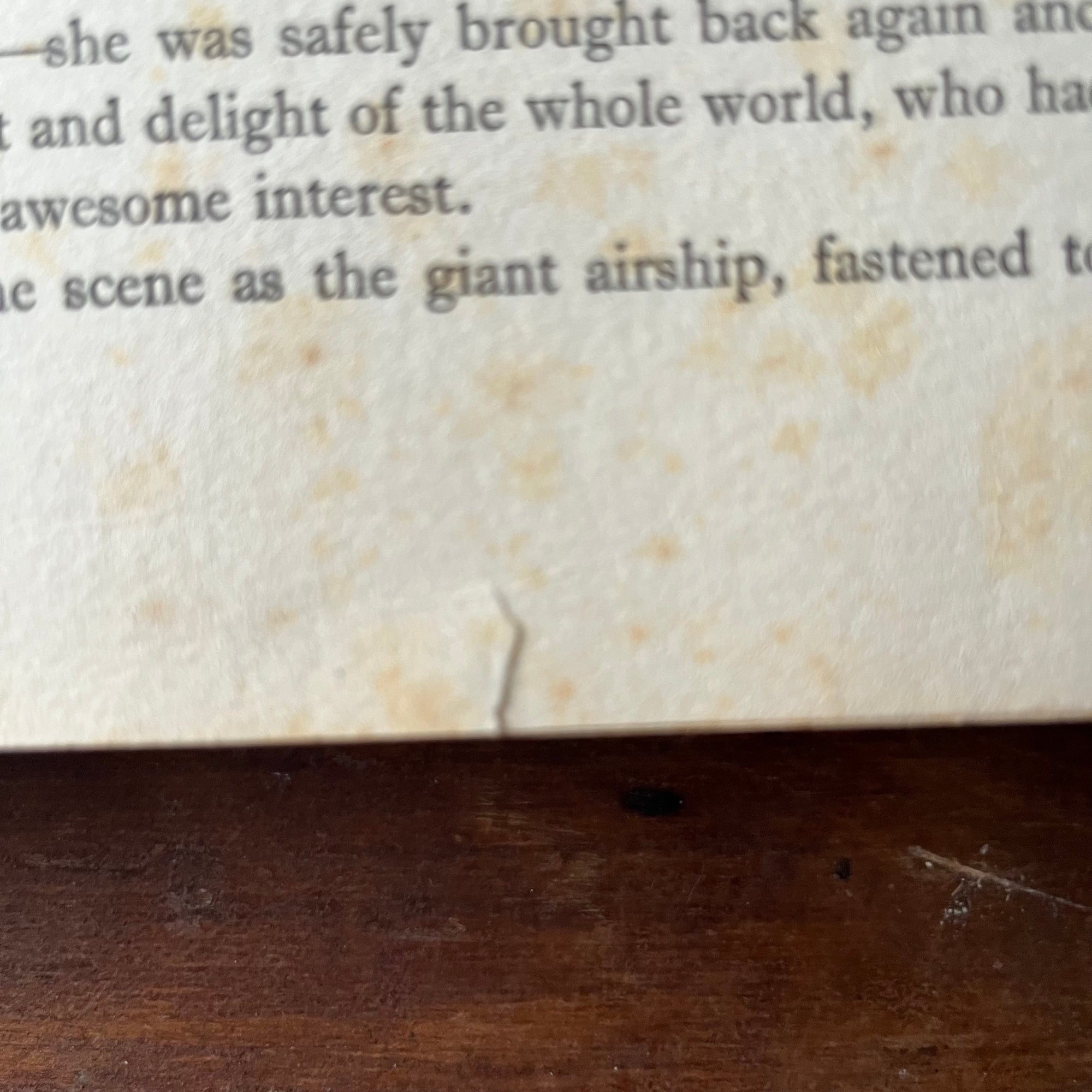 My Adventure Book-1928 John F. Shaw & Co., Ltd. Edition-rebound front cover-vintage adventure stories for children-view of the condition - a small page tear as well as age spots noted