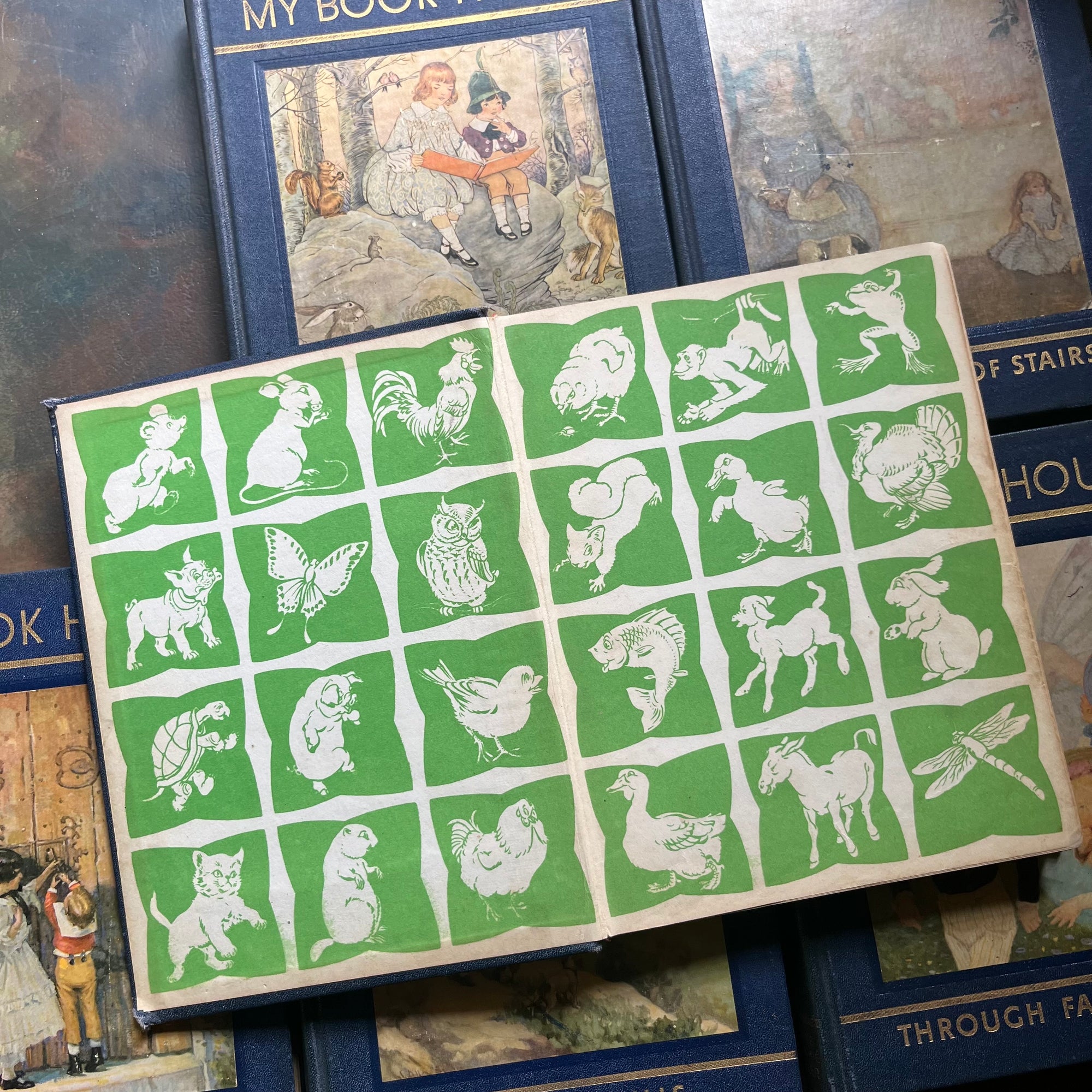 My Book House Complete Book Set vintage children's story