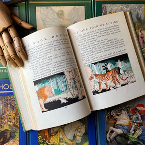 My Book House Complete 12 Volume Set Plus Parent Guide-Olive Beaupre Miller-vintage children's book set-view of the illustrations