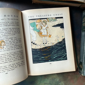 My Book House Complete Six-Volume Set by Olive Miller Beaupre-1925 Editions-vintage storybook set for children-view of an illustration in The Treasure Chest edition