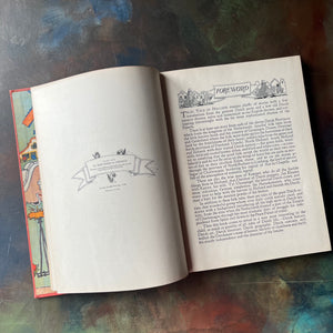 My Travelship Tales Told in Holland collected by Olive Beaupre Miller with illustrations by Maud & Miska Petersham-vintage children's stories-view of the copyright & Foreword pages