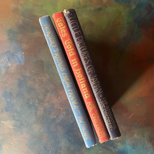 My Travelship by Olive Beaupre Miller Complete Set-Little Pictures of Japan-Nursery Friends from France-Tales Told in Holland-vintage children's stories, folk tales, music & more-view of the spines