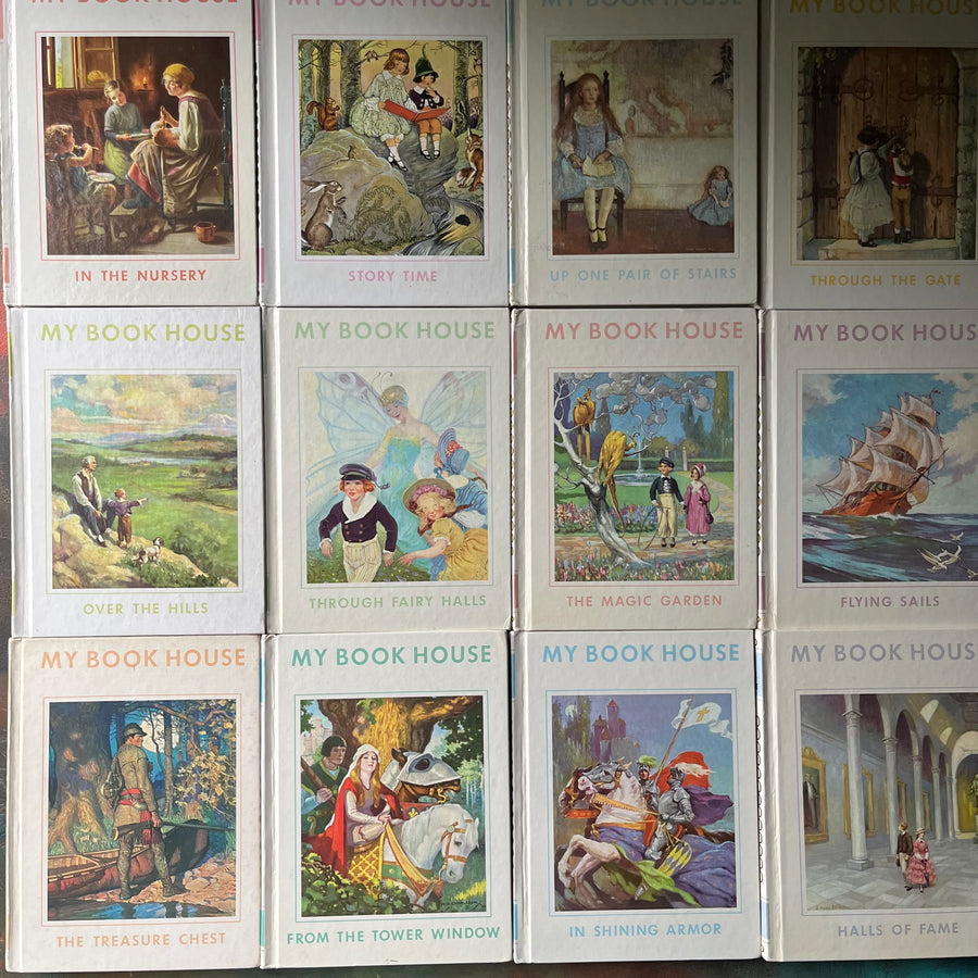 My Book House Book Complete Set Olive Beaupre Miller Pastel
