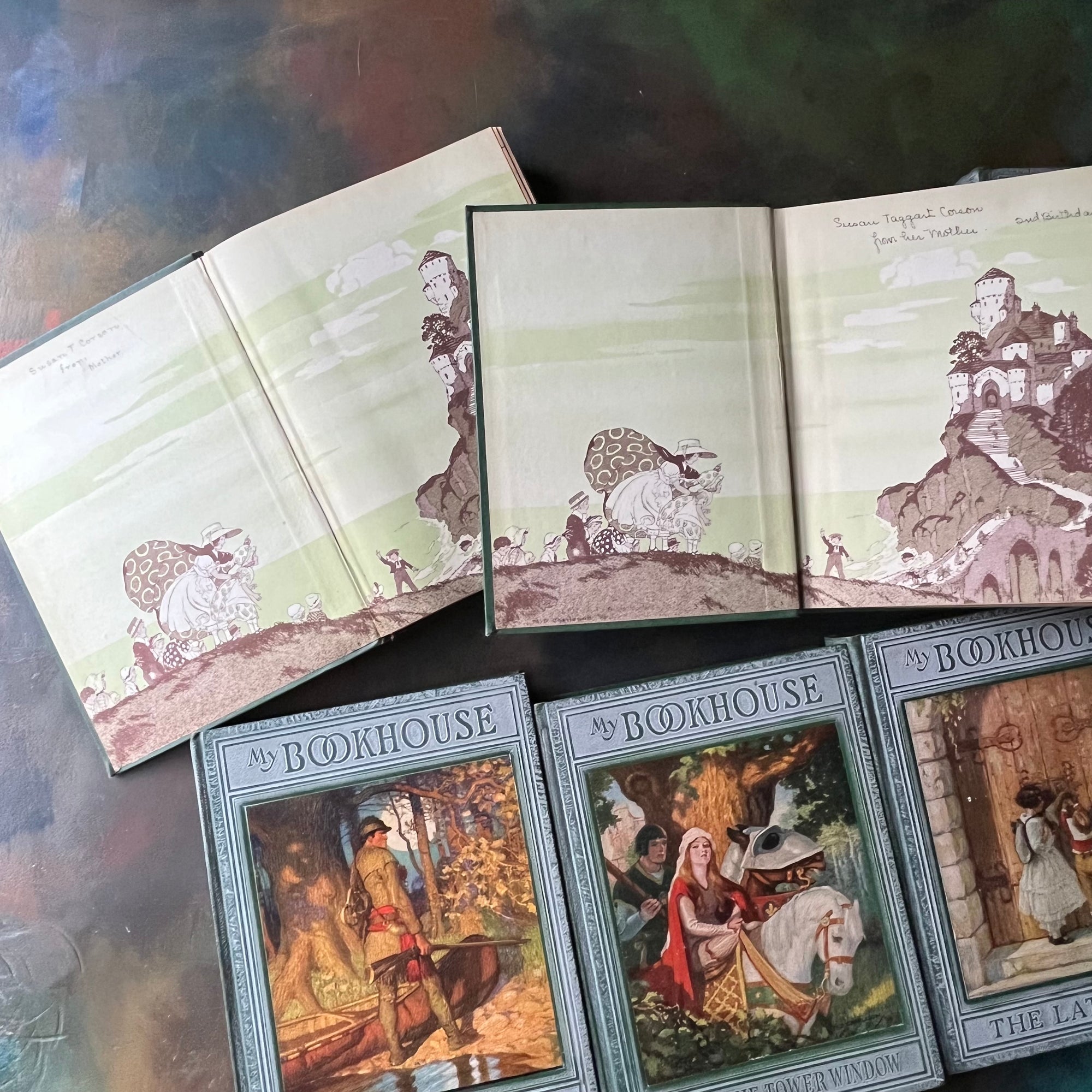 My Bookhouse 1925 Complete Six-Volume Set by Olive Beaupre Miller