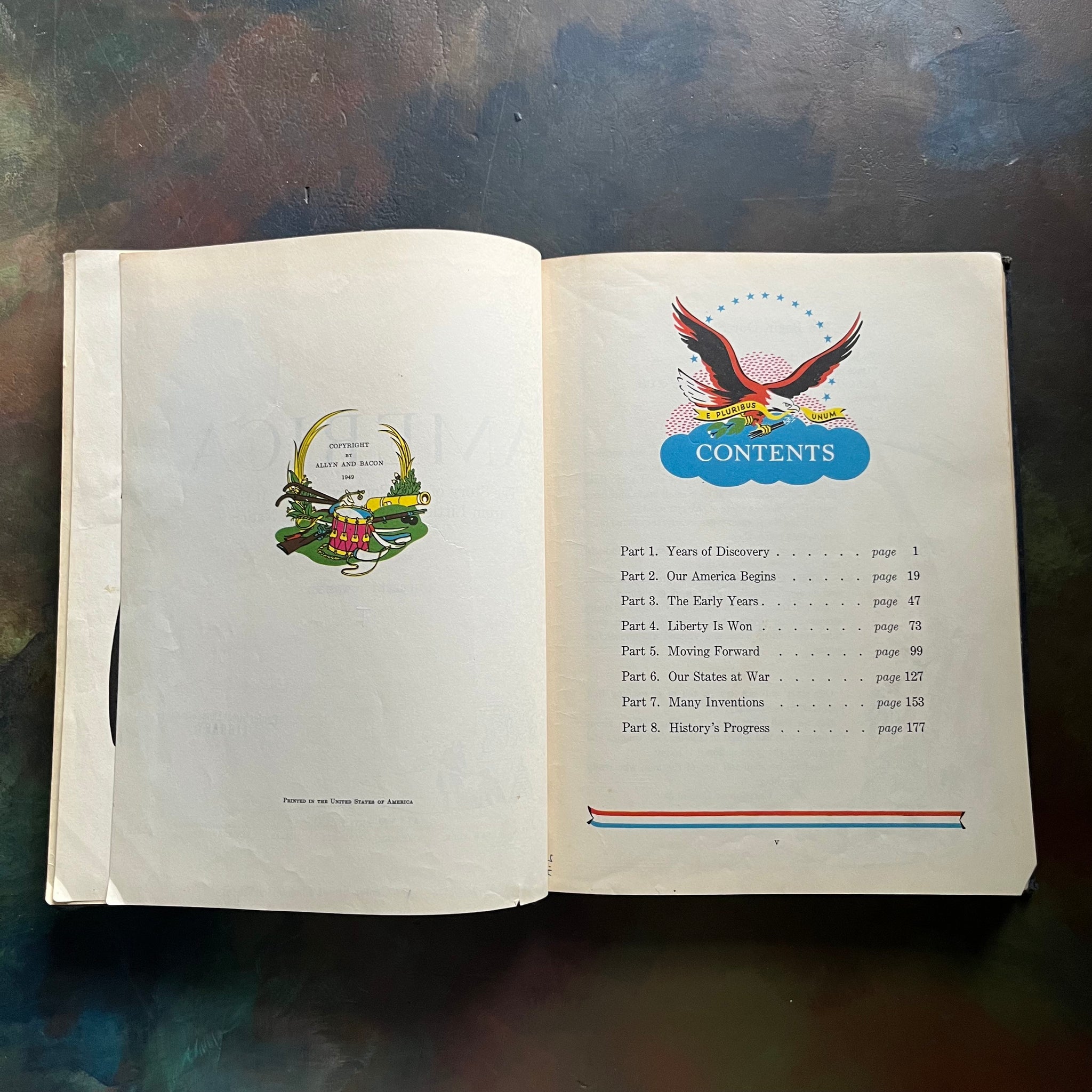 Our America written & illustrated by Herbert Townsend - 1950 Edition ...
