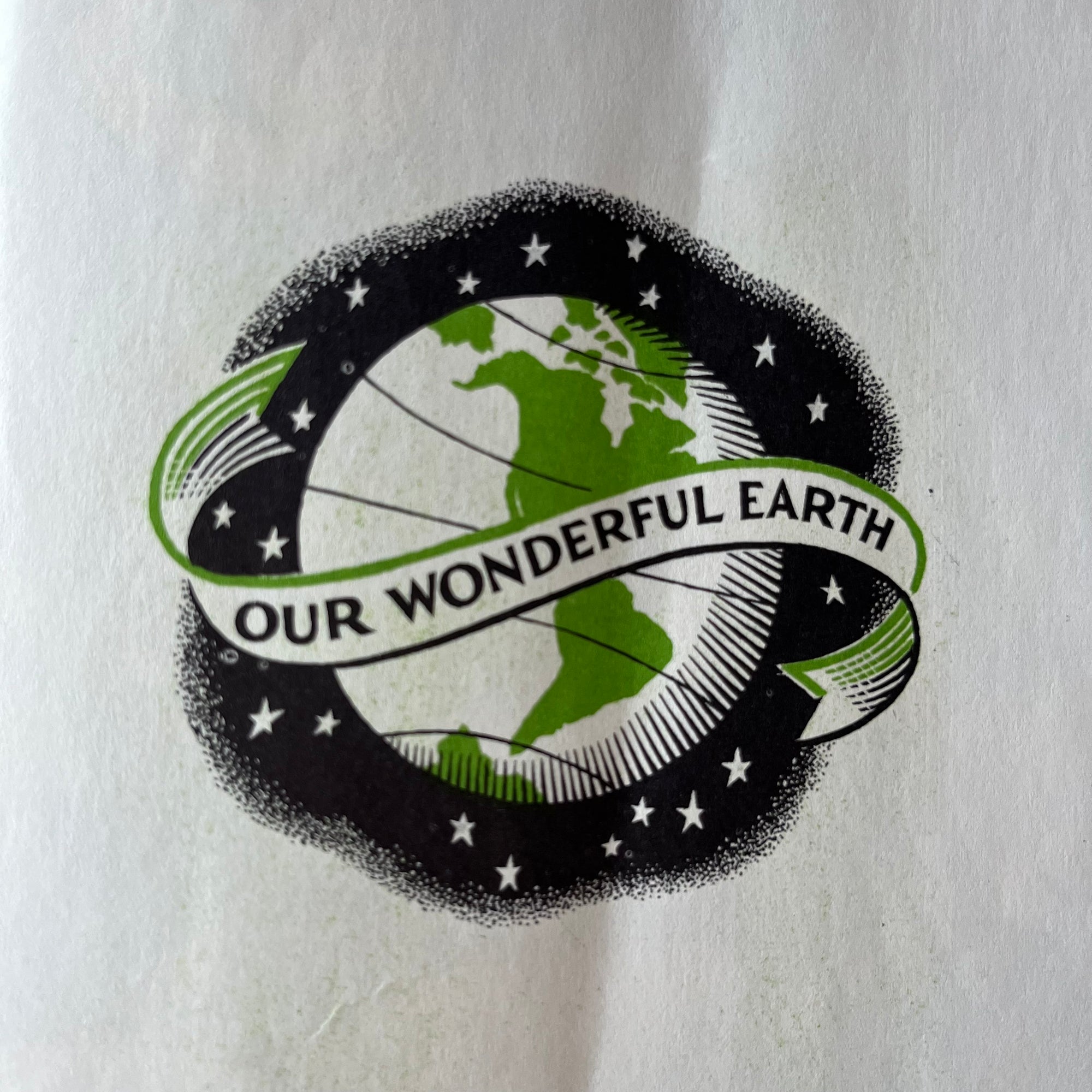 Our Wonderful Earth-The Story of How It Became The Great Round Earth It Is Today-Written & Illustrated by Herbert Townsend-vintage children's science book-view of the half title page