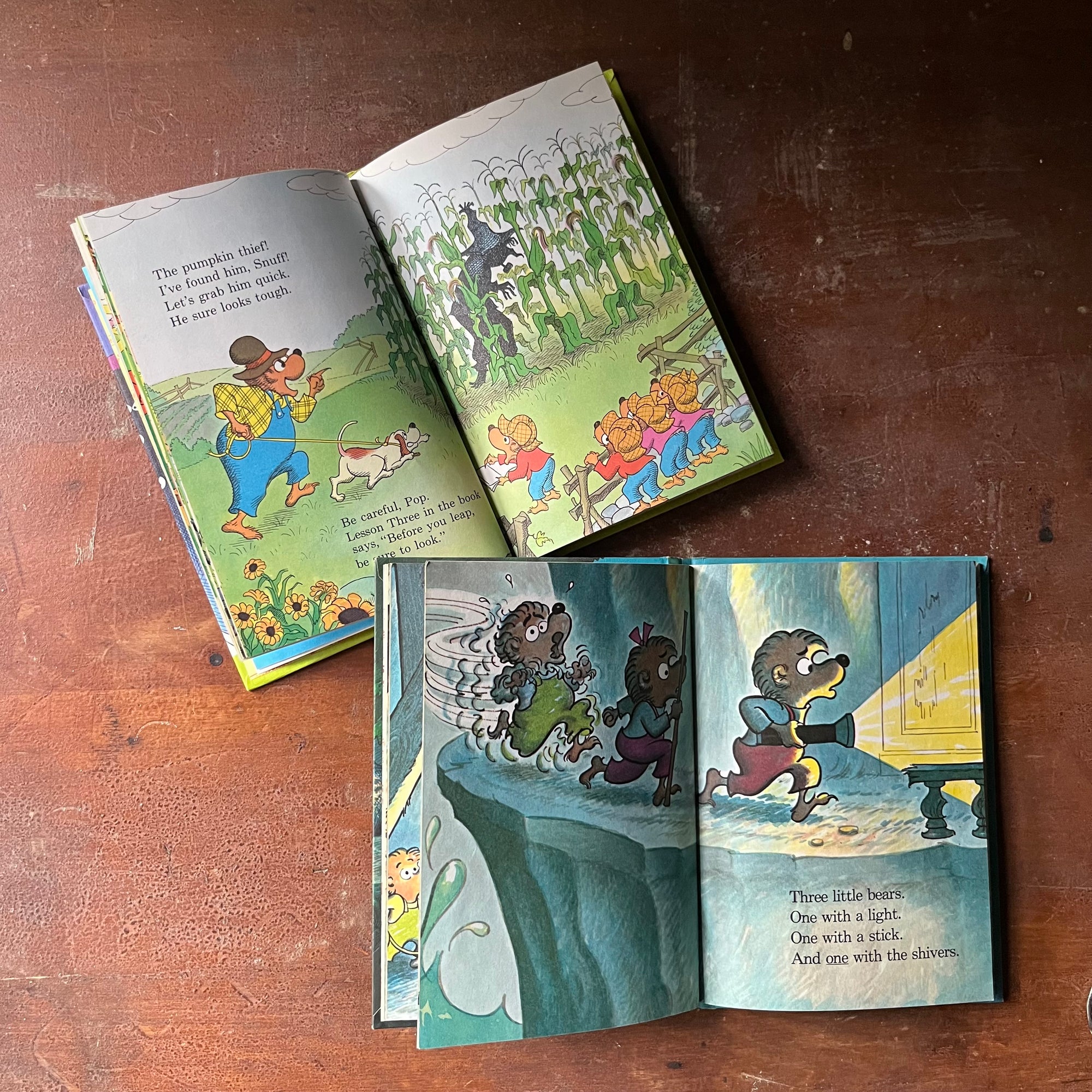 Pair of Berenstain Bears Books:  The Bear Detectives and The Spooky Old Tree by Stan & Jan Berenstain