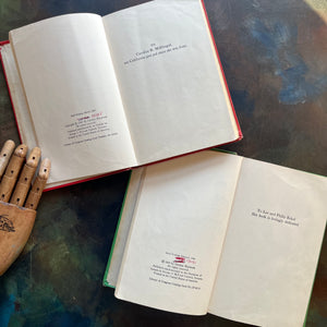 Pair of Carolyn Haywood Children's Chapter Books-Eddie Makes Music and Eddie and Louella-Wholesome Stories-Read Aloud Favorites-view of the copyright & dedication pages