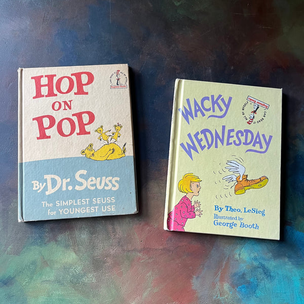 Wacky Wednesday by Theo. LeSieg and Hop on Pop by Dr. Seuss - Log