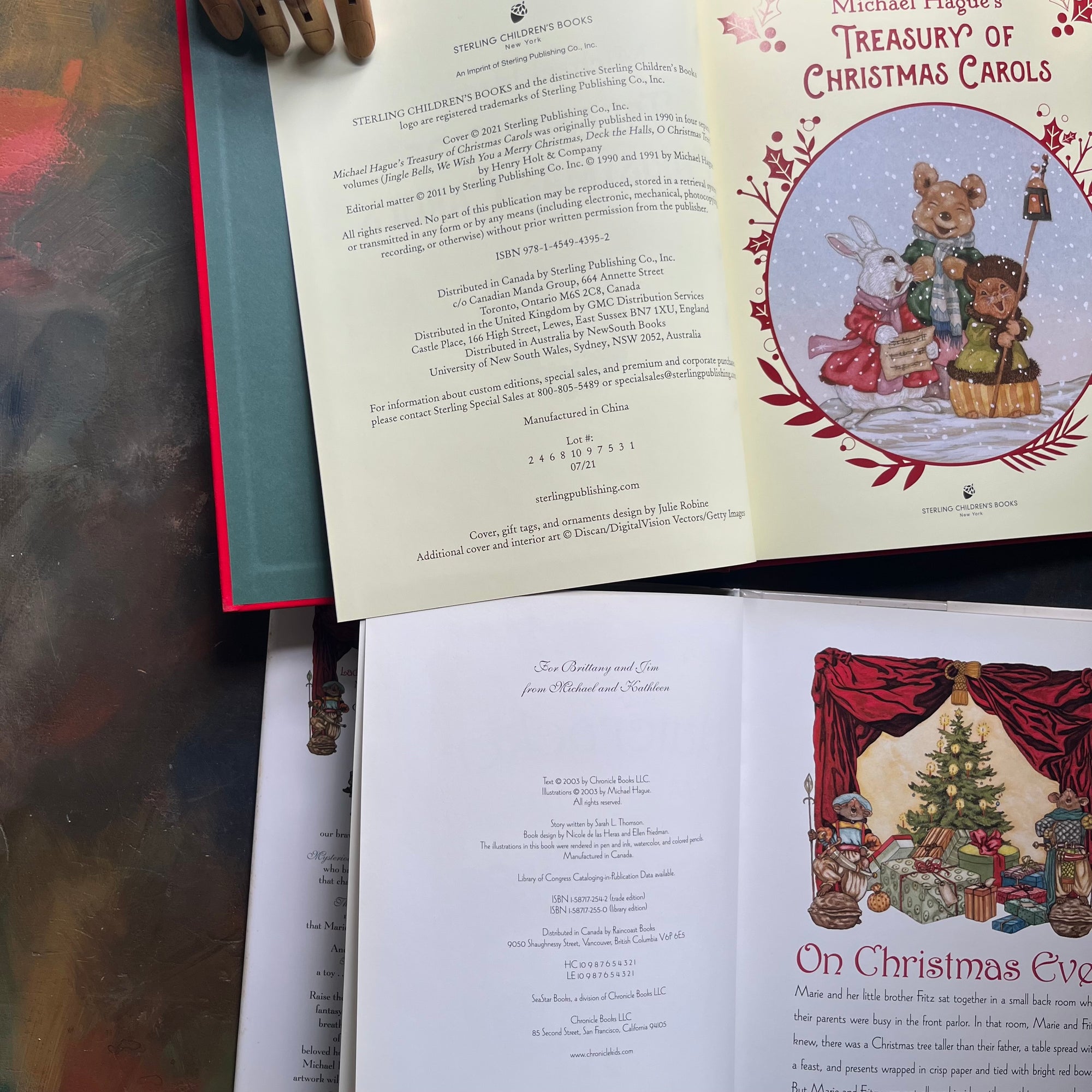 Pair of Michael Hague Christmas Books | Vintage Children’s Classics