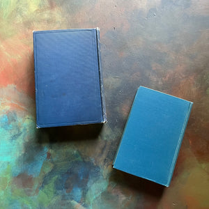 Pair of Vintage Books About Traveling in Paris-So You're Going to Paris & A Wanderer in Paris-vintage travel books-Paris, France-view of the back covers