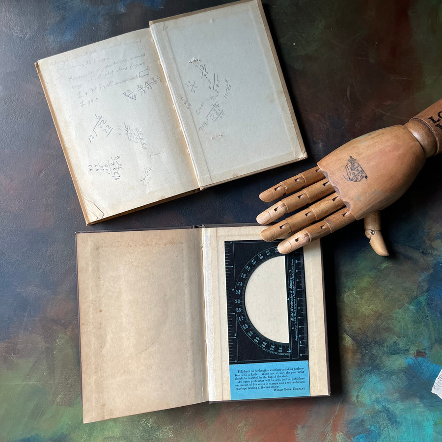 Pair of Vintage Arithmetic School Books for sale - Log Cabin Vintage